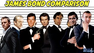 How tall are the actors who played james bond? big rob from
celebheights with a height comparison of all 7 bond, shortest to
tal...