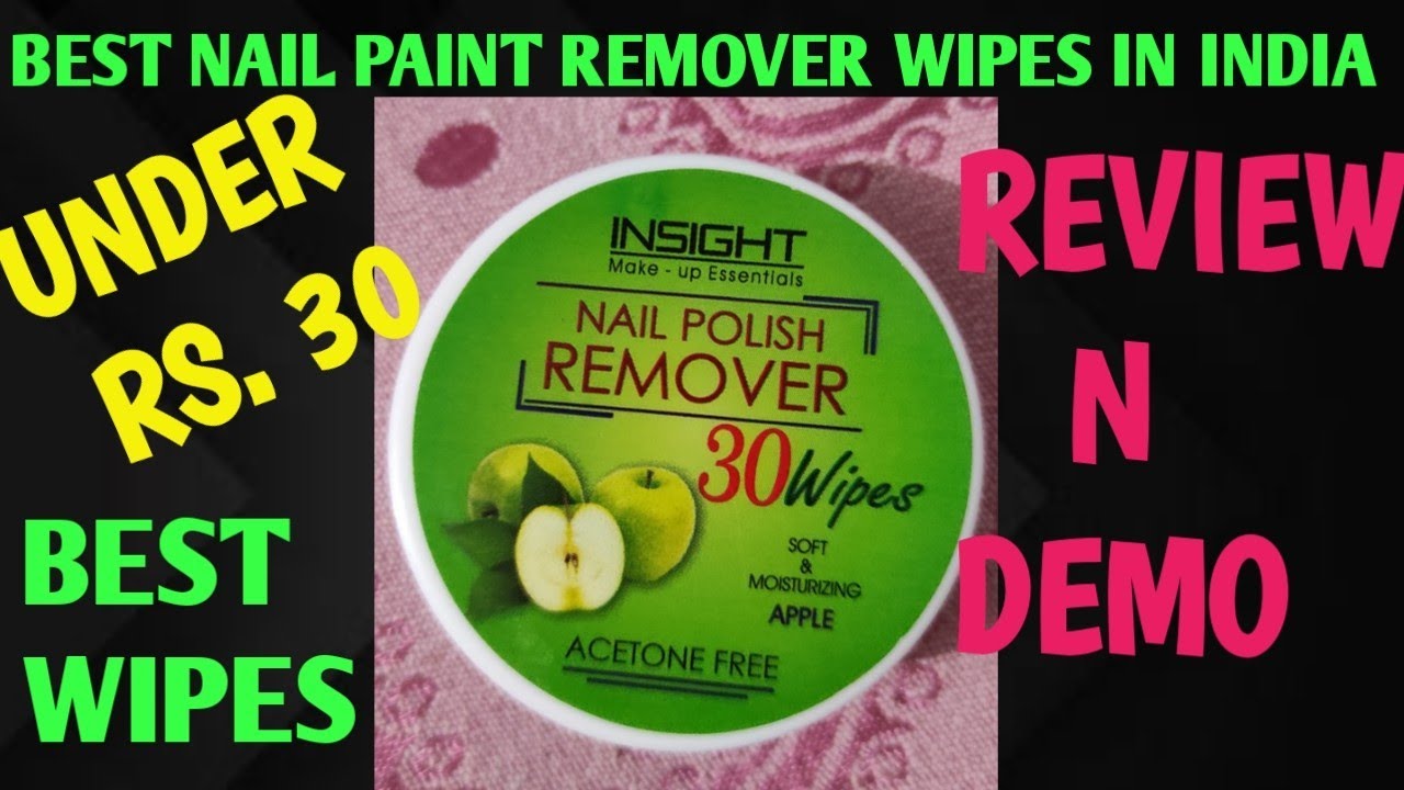 Kara Nail Polish Remover Wipes Orange | Review | Where to buy - BEAUTY GRIN