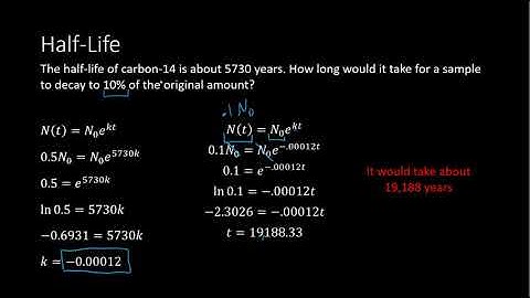 Exponential Growth and Decay (Trigonometry)