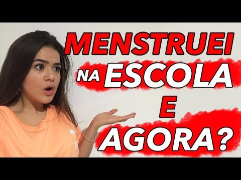 MENSTRUEI NA ESCOLA - E AGORA?