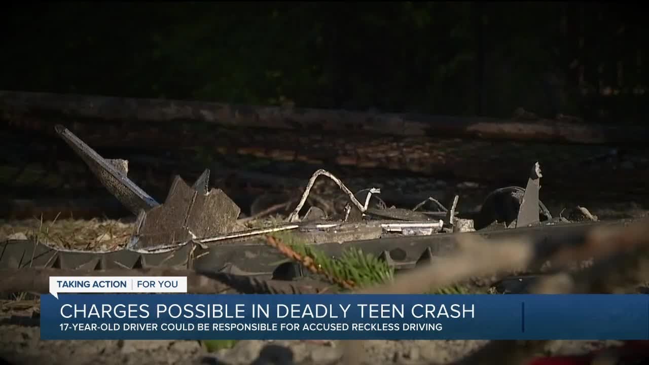 Police: SUV topped 100 mph before crash that killed 2 teens - YouTube
