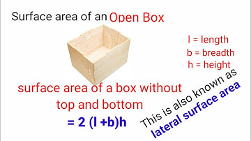 Surface area of Cuboid I Class 10 I