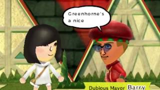 Miitopia - Interacting with the Greenhorne Citizens