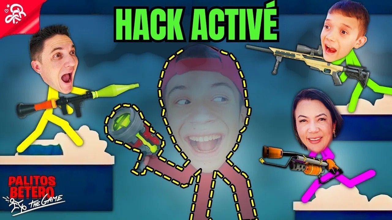 DUDU BETERO TROP FORT CHEZ BATALHA DES STICKS BETERO (Stick Fight: The Game)