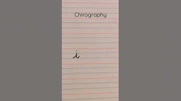 Learn to write cursive capital letter i | Cursive writing for beginners #handwriting #shorts