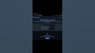 Convert Your browser Bookmarked YouTube Links OR YouTube Links Into YouTube Playlist