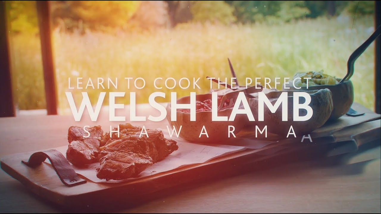 Gareth Ward's Welsh Lamb Shawarma banquet
