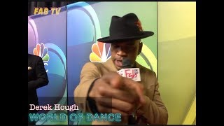 Derek Hough & Ne-Yo At The Mid Season Nbc Press Tour World Of Dance