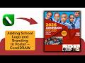 Adding School Logo and Branding in Poster – CorelDRAW