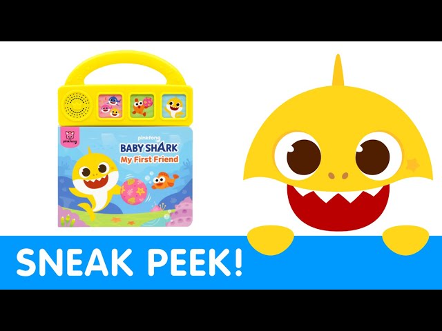 [3BTN] My First Friend | Pinkfong Baby Shark | Learning & Education Toys |  Interactive Books for Toddlers 1-3 | Gifts for Boys & Girls