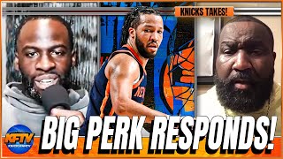 Kendrick Perkins Reacts To Draymond Green&#39;s Controversial Statement About Jalen Brunson