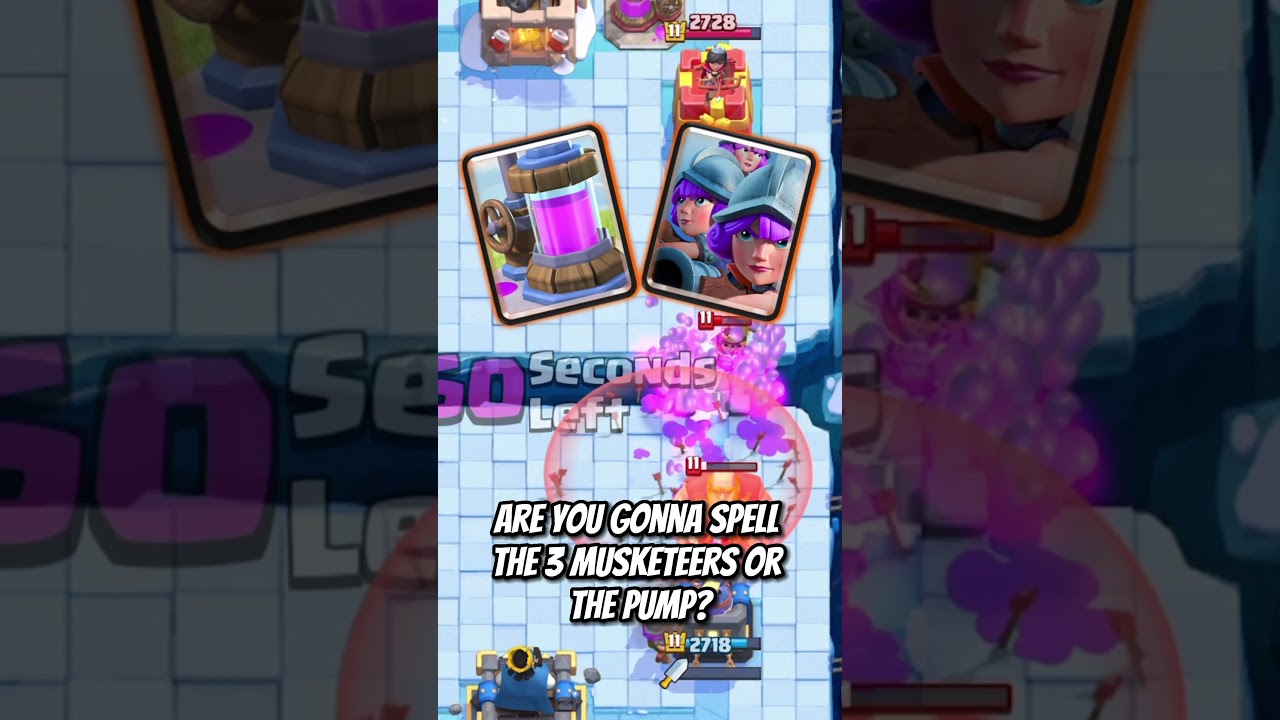 Трёх мушкетёров снова ослабили в Clash Royale