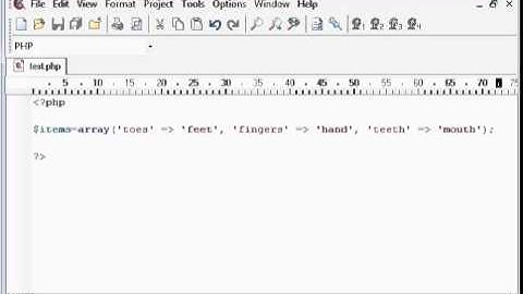 PHP Tutorials: Associative Arrays (9/Unknown)