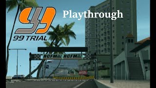 Ridge Racer V - 99 Trial (Hard) playthrough