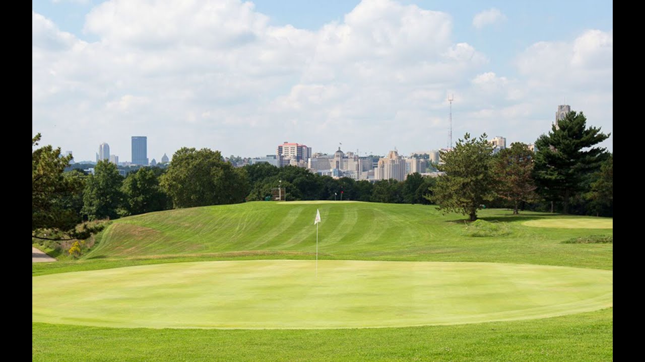 Перечислите лучшие поля для гольфа в Питтсбурге