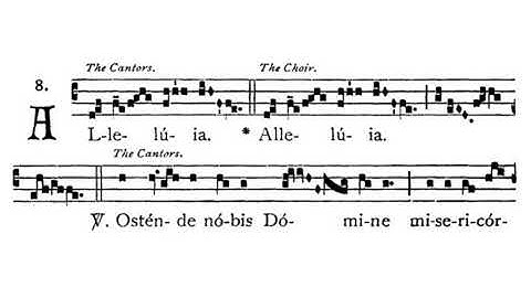 Gregorian Chant - Julian D. Jankowski - 1st Sunday of Advent - Alleluia