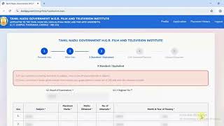 How to Apply for Course| Tamil Nadu Government M.G.R. Film and Television Institute| Complete Guide screenshot 1
