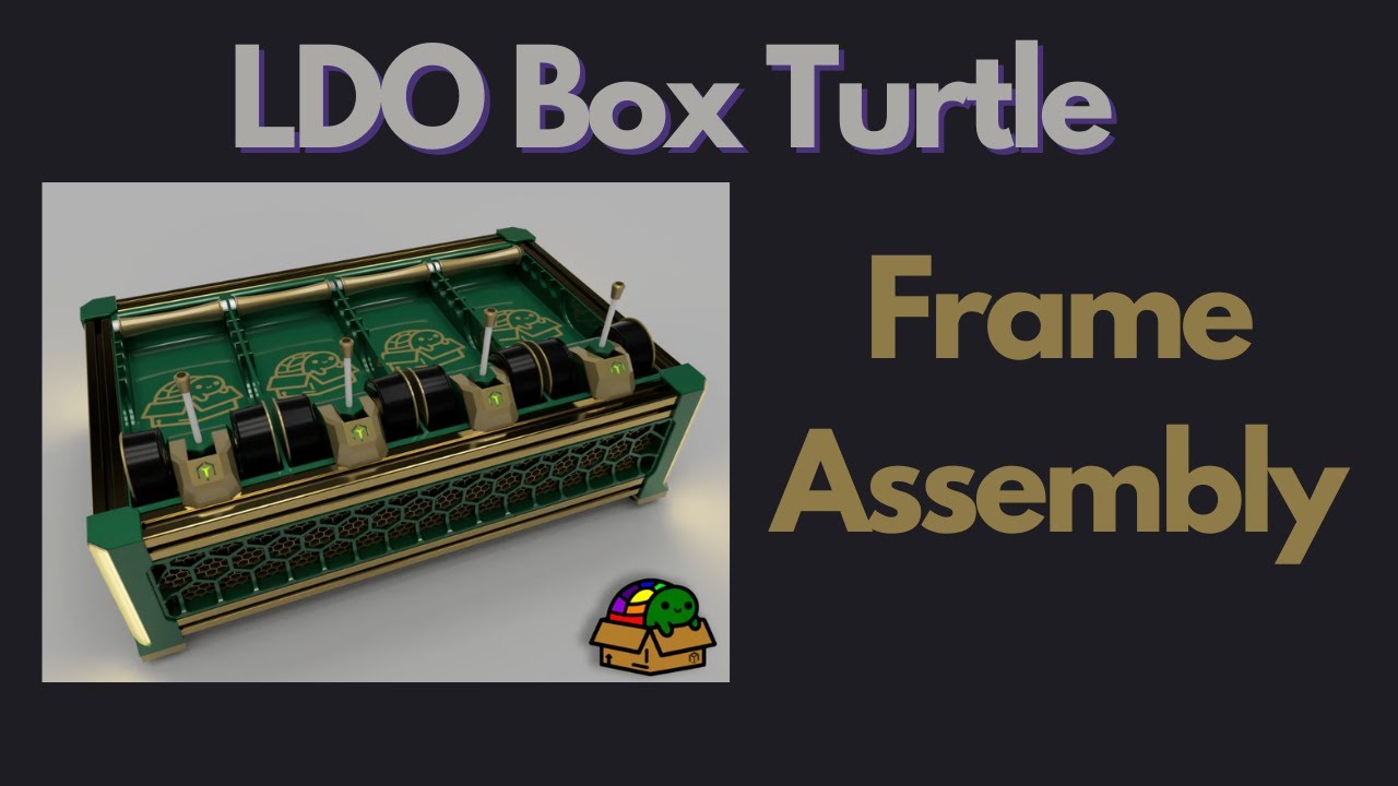 LDO Box Turtle Frame Assembly - YouTube