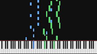 Henrique Oswald - Ninna nanna nanna ninna | Piano Visualization