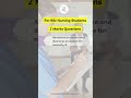 2 Marks Questions for BSc Nursing Students Part 5 #shorts