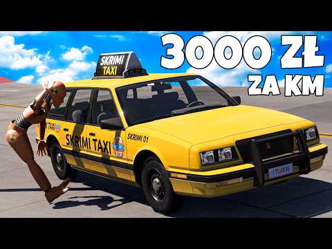 ❄️ THE MOST EXPENSIVE AND WORST TAXI IN THE CITY?! | BeamNG Drive |