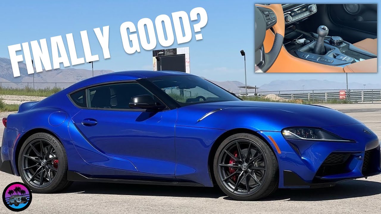 The Manual 2023 Toyota Supra Is FINALLY Here! - YouTube