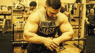 Zura Tavberidze | Incredible One Arm Biceps Curl | 90kg 🙈😲