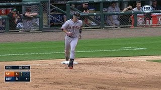 SF@DET: Posey launches a solo shot, adds to lead