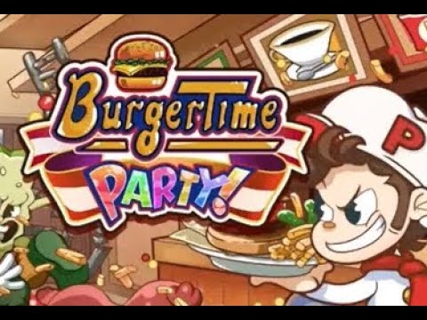 BurgerTime Party! (Nintendo Switch) Part 1 of 3: Solo Burger - Training Burger Stages 1-20