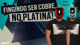 FUI TROLLAR NO PLATINA E FUI XINGADO DEMAIS NA RANKED DO RAINBOW SIX SIEGE!