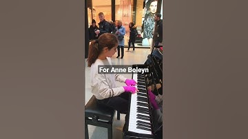 Thumbnail of English People Love This Song! #publicpiano #greensleeves