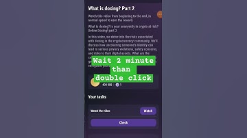 #15 August Code,Part2(What is doxing) #tapswap daily video code#Tapswap daily mission #tapswap