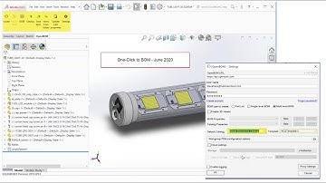 OpenBOM for Solidworks - One-Click BOM Function
