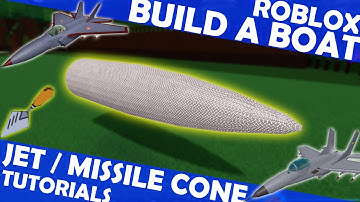 TUTORIAL: How to Make Jet Cone / Jet Nose Using Trowel Tool in Roblox Build a Boat!