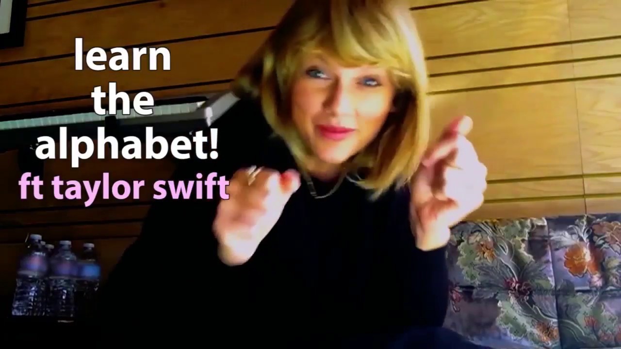 Learn The Alphabet with Taylor Swift YouTube