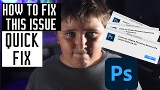 How to fix Adobe photoshop's scratch disc problem || Quick Fix