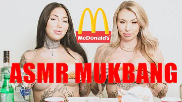 Lingerie McDonald's Mukbang (ASMR)