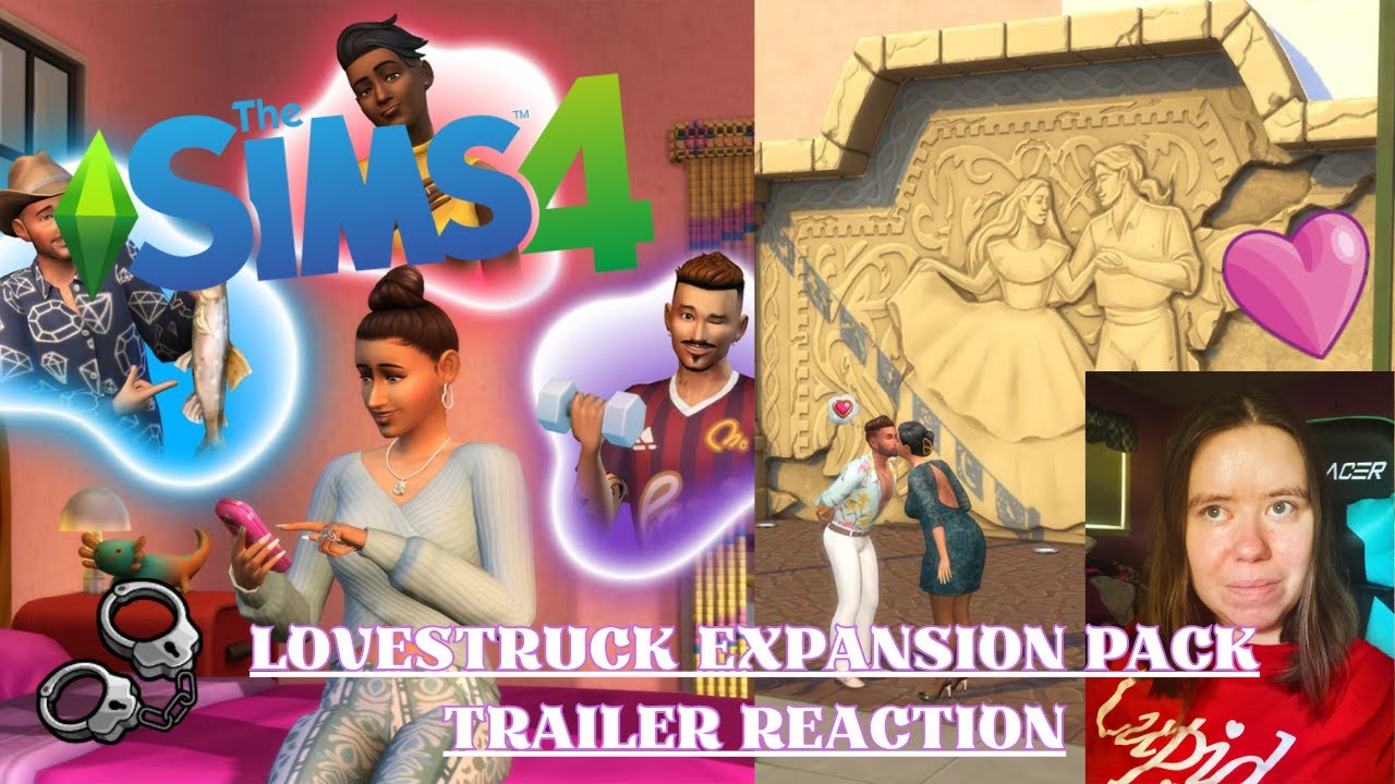 The Sims 4: MY FIRST TRAILER REACTION!! LOVESTRUCK EXPANSION PACK TRAILER REACTION!!😏❤️‍🔥