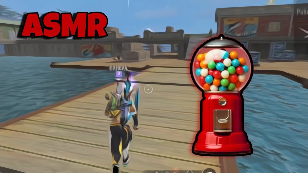 ASMR free fire| ASMR mascando chicle ✨