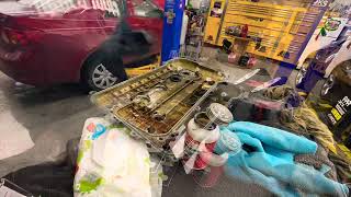 2012 TOYOTA COROLLA VALVE COVER GASKET AND SPARK PLUGS REPLACEMENT