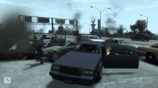 funny GTA 4 clip crash