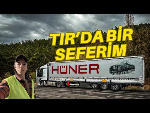 |KIŞ GELDİ❄️| TIR İLE BİR SEFERİM|