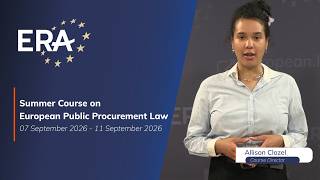 Summer Course on European Public Procurement Law