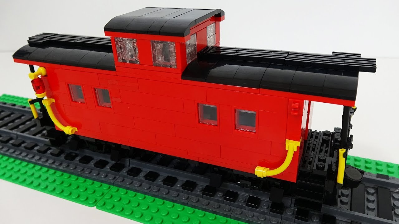 LEGO Northeastern Train Caboose Review & Test Run