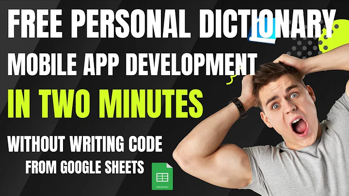 Personal Dictionary Mobile Application Building with No-code App Development Engine, Google AppSheet - DayDayNews