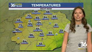Sunshine returns to Kentucky before another round of midweek rain