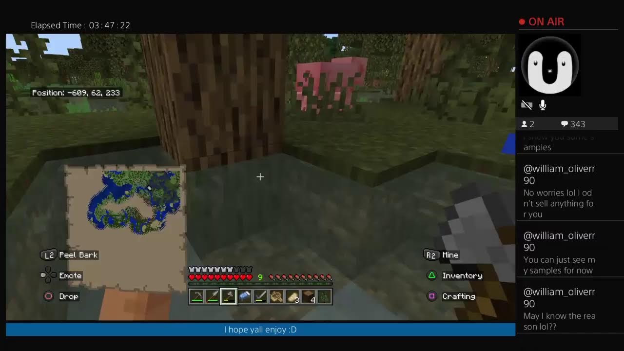 Minecraft  livestream iron farm