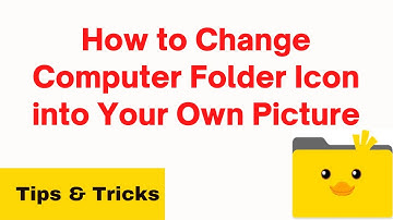 How to Change Folder Icon into Picture | Set Your Own Photo on Computer Folder Icon