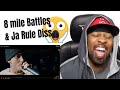 8 Mile - Ending Battles & Eminem - Hailie's Revenge (Ja Rule Diss) LYRICS!!! | Reaction