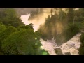 壯觀的非洲加彭昆古瀑布群 Spectacular Gabon's Kongou falls, Africa